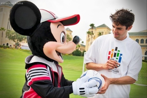  15.05.2011 - Kaká at Disneyland (in Florida) in USA.