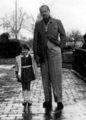 Audrey and her father Joseph Victor Anthony Ruston - audrey-hepburn photo