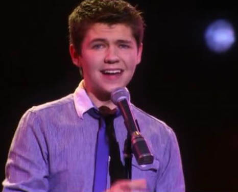  Damian on The Glee Project - Episode 1 "Individuality"