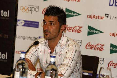 David Villa at Asturian Sports Press Conference (16 June, 2011)