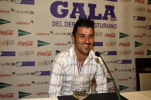  David vila, vivenda, villa at Asturian Sports Press Conference (16 June, 2011)