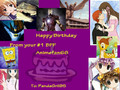 Happy Birthday PandaGirl95 - random fan art