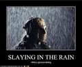 Slaying in the Rain - friday-the-13th fan art