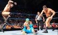 Smackdown tag match - wwe photo