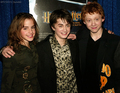 Trio at the CoS premiere :)) - harry-potter photo