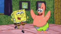 Spongebob and Patrick Dancing - spongebob-squarepants fan art