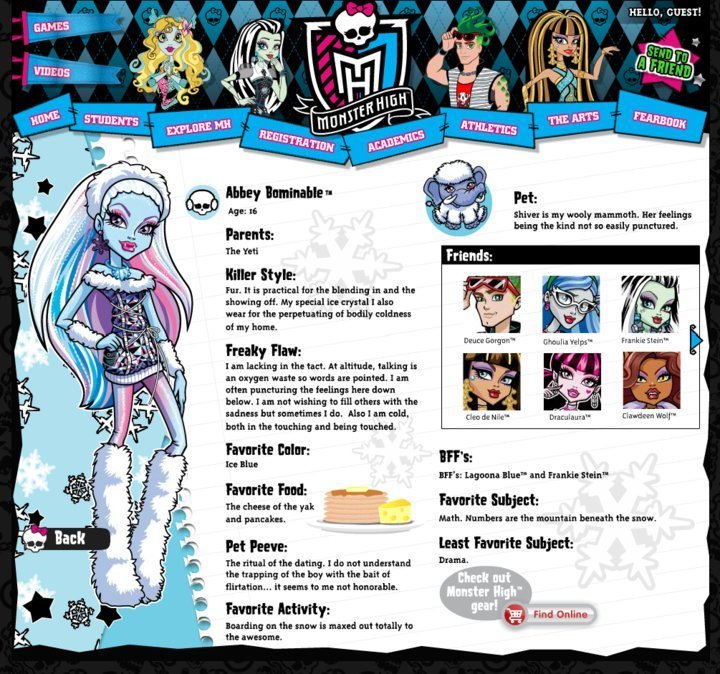 abbey and spectra bio Monster High Photo 22917820 Fanpop