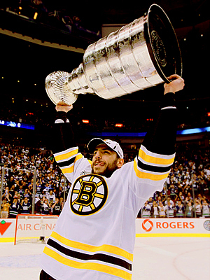 Milan Lucic and the Stanley Cup - 2011 - Boston Bruins Fan Art ...