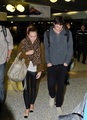 Miley - At Sydney Airport with Liam in Australia - June 20, 2011 - miley-cyrus photo