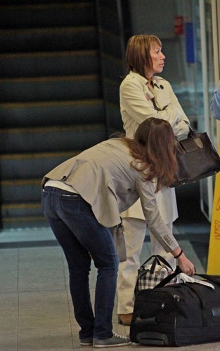  Pippa Middleton was spotted arriving at Gatwick Airport in London, England.
