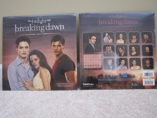  'The Twilight Saga : Breaking Dawn Part 1' 2012 Calendar
