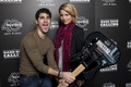 Darren & Dianna Backstage At Hard Rock Calling Day - glee photo