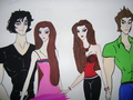 Delena and Stefrine  - the-vampire-diaries fan art