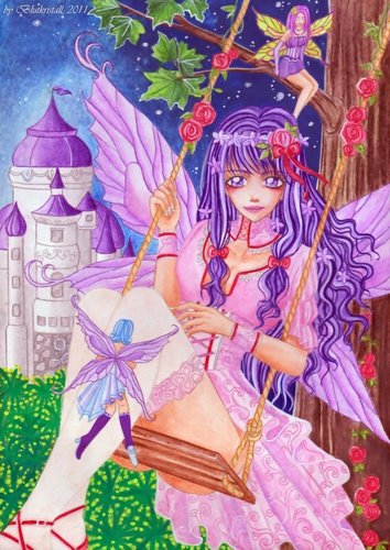 Fairy tagahanga Arts
