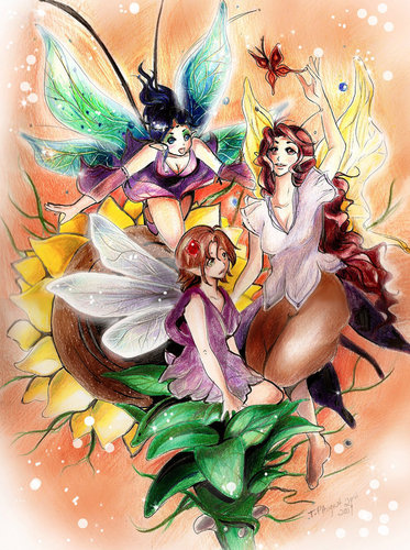  Fairy fan Arts