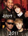 JB & Usher - justin-bieber photo