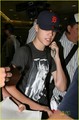 Justin Bieber: Low Profile at LAX - justin-bieber photo