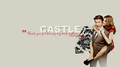 Stana Katic and Nathan Fillion.  - castle photo