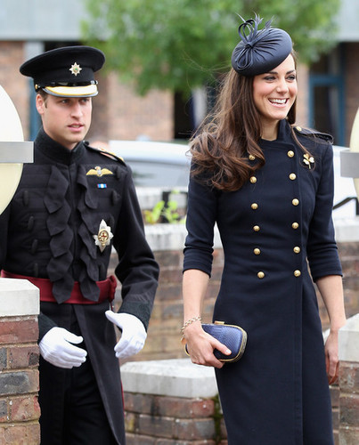  The Duke And Duchess Of Cambridge Attend The Irish Guards Medal Parade