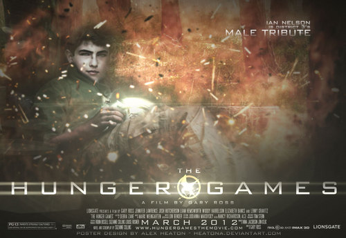 The Hunger Games fanmade movie poster - District 3 Tribute Boy