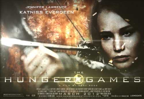  The Hunger Games fanmade movie poster - Katniss Everdeen