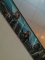 DH Part 2 promo banner at a London Store - bonnie-wright photo