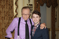Daniel with Larry King - harry-potter photo