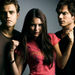 Elena, Stefan, and Damon - the-vampire-diaries icon
