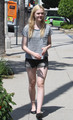 Elle Fanning heads to lunch in Hollywood, June 27 - elle-fanning photo