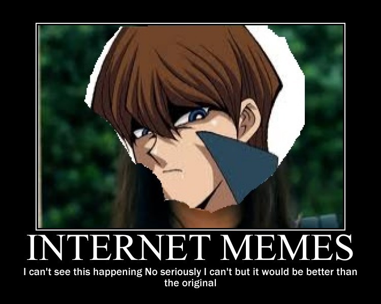 Fan Art of Internet Memes for fans of Yugioh The Abridged Series. oh crap.