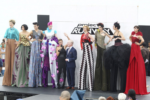 June 24: Filming 'Project Runway' in Battery Park