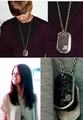 Justin gave Selena his necklace ... - justin-bieber photo