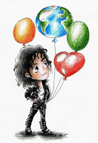 MJ cartoon~<3