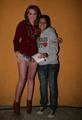 New photo of Miley Cyrus with fans in Ecuador - miley-cyrus photo