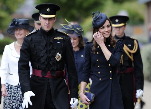  Prince William, Duke of Cambridge attend the Irish Guards Medal Parade