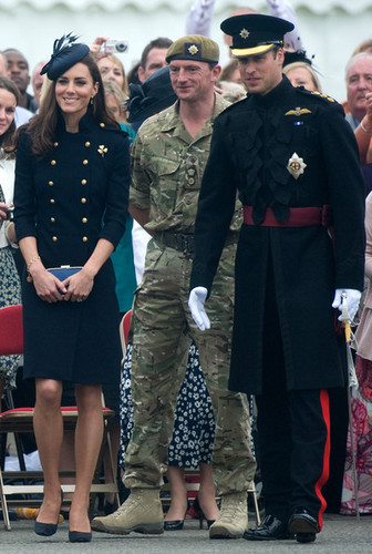 Prince William, Duke of Cambridge attend the Irish Guards Medal Parade