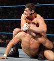 Rhodes vs Bryan on Smackdown - wwe photo