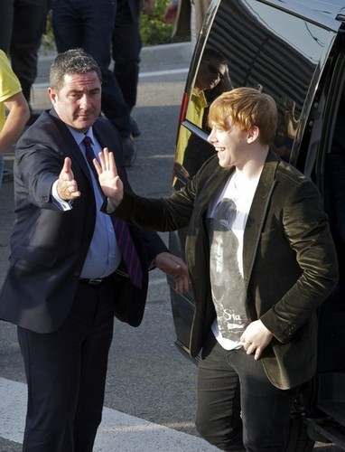  Rupert Grint Attends 'Harry Potter and The Deathly Hallows Part 2' Premiere in Madrid