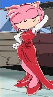 Amy in a Dress