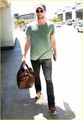 Chace Crawford arrives at LAX Airport to catch a departing flight on Friday - chace-crawford photo