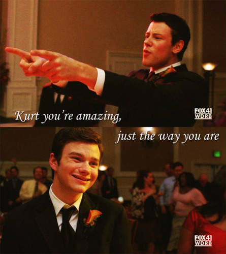 Finn & Kurt "Just the way you are"