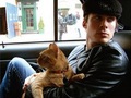 Ian somerhalder with his cat - the-vampire-diaries photo