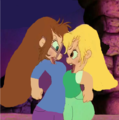 Jeanette and Eleanor as teens with their hair down - the-chipettes photo
