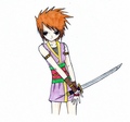 Lady Swordsman - anime fan art