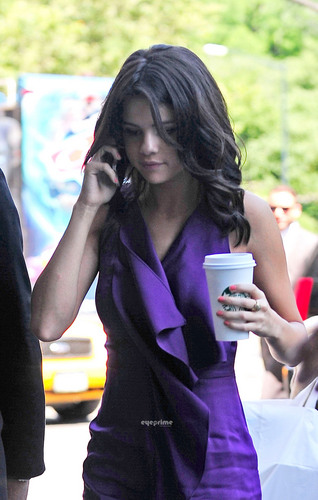  Leighton, Selena & Katie arrive at the Monte Carlo Press Junket in NY, June 30