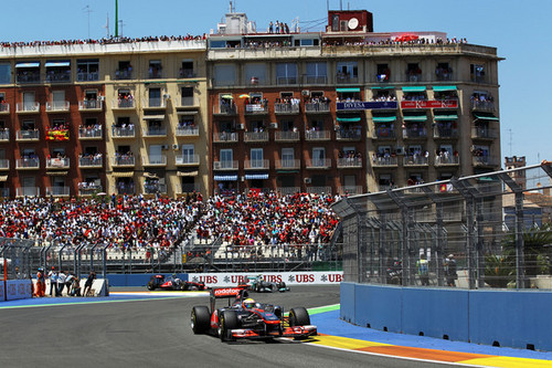  Lewis Hamilton F1 European GP 2011