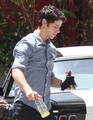 Nick Jonas: Way To Airport (06.26.2011) !! - the-jonas-brothers photo