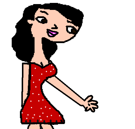  Selena in a dress
