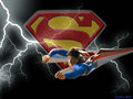 superman - Superman flying wallpaper