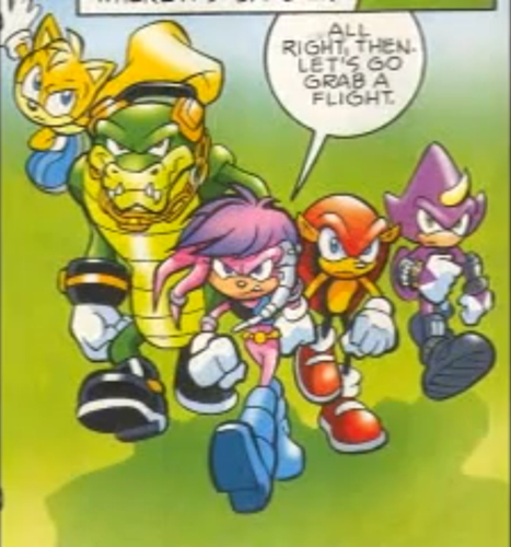 download sonic the comic chaotix